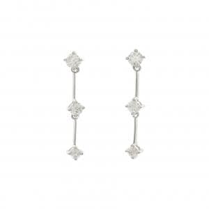 PT ダイヤモンド ピアス 0.60CT