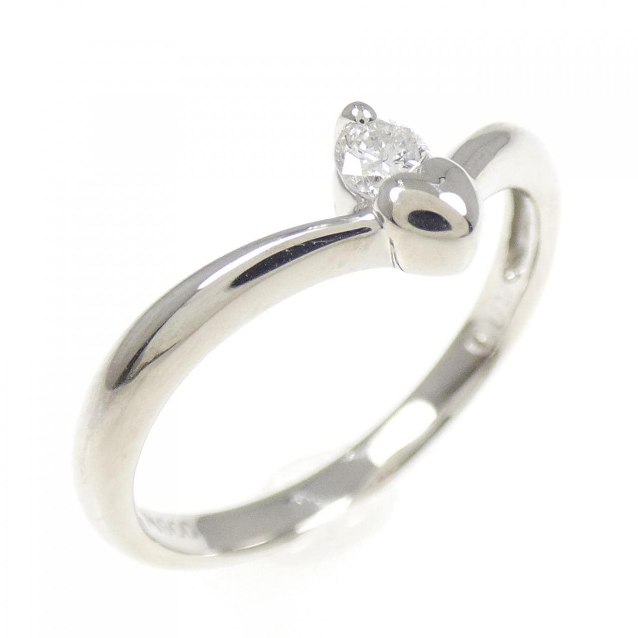 PT900 ダイヤモンド リング 0.09CT