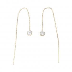 K18YG キュービック ピアス