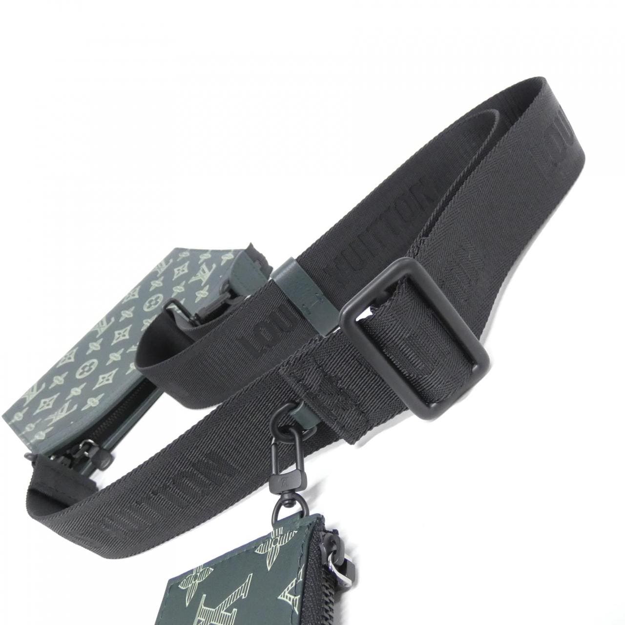 ルイヴィトン モノグラム シャドウ ガストン ウェアラブル ウォレット M27148 ショルダーバッグ