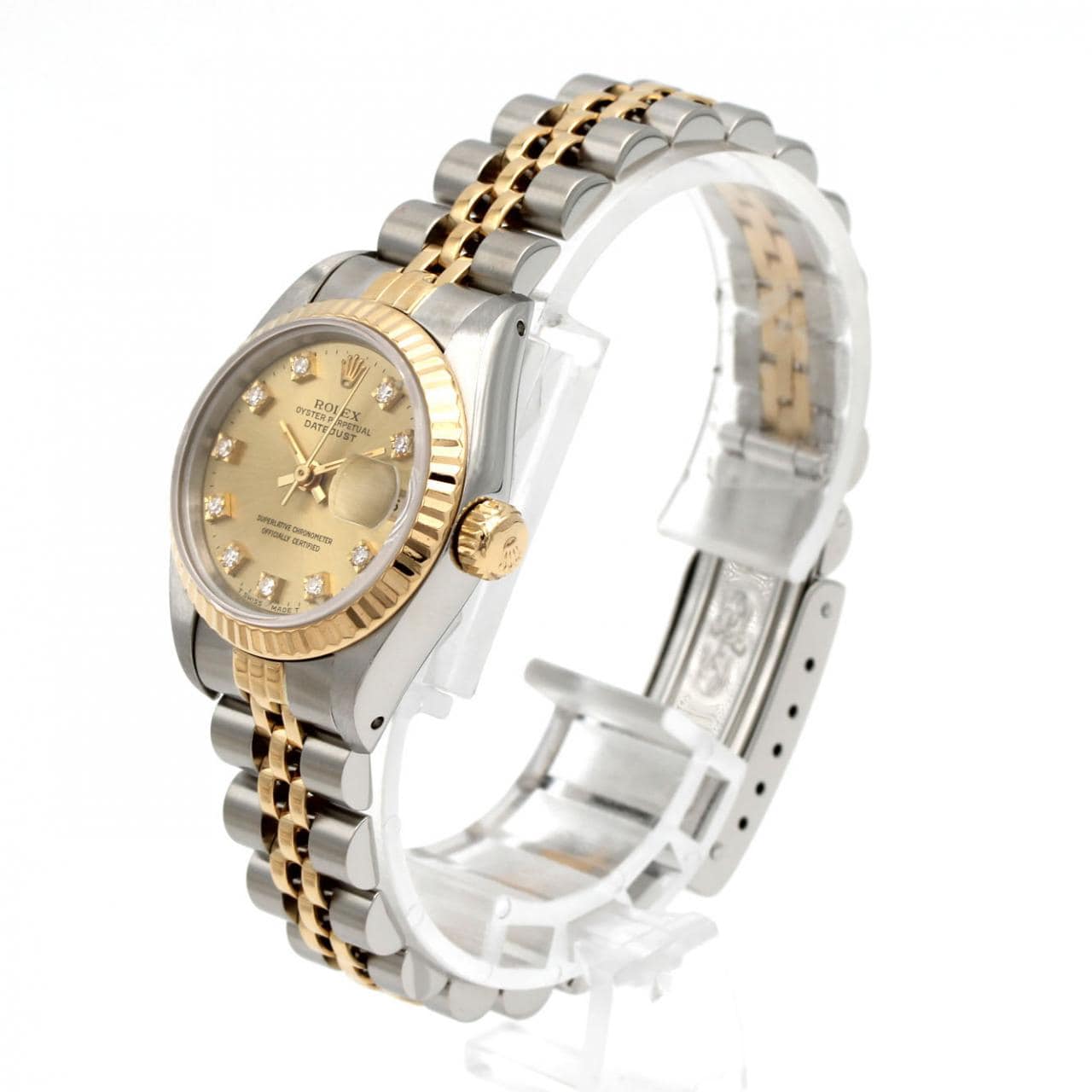 ロレックス デイトジャスト 69173G. SSxYG 自動巻 N番