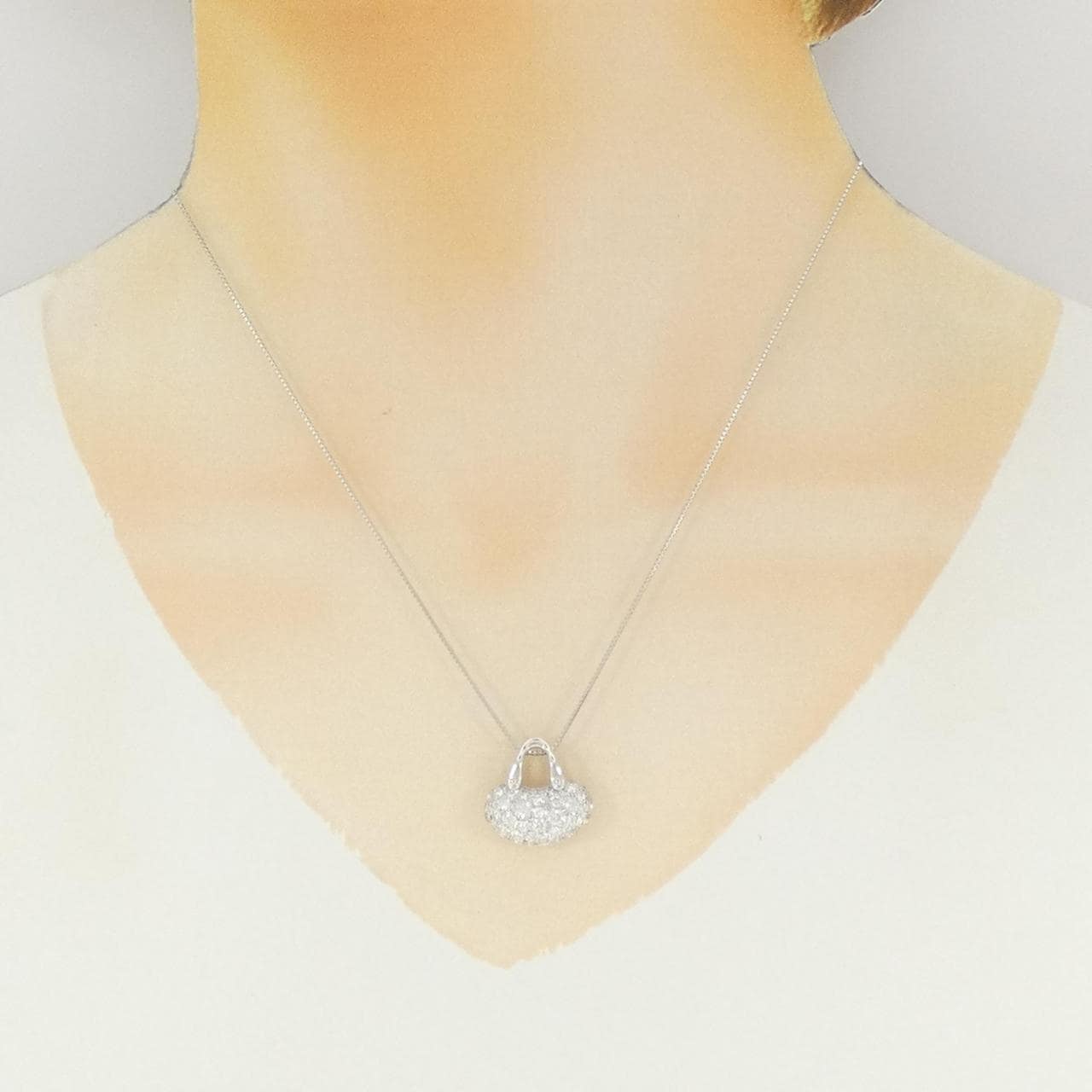 ジュネ ダイヤモンド ネックレス 0.83CT