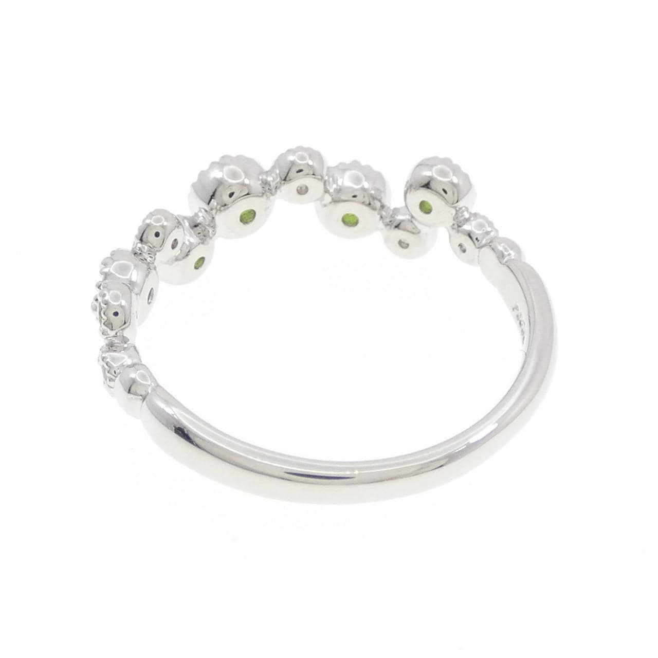 PT900 デマントイドガーネット リング 0.43CT