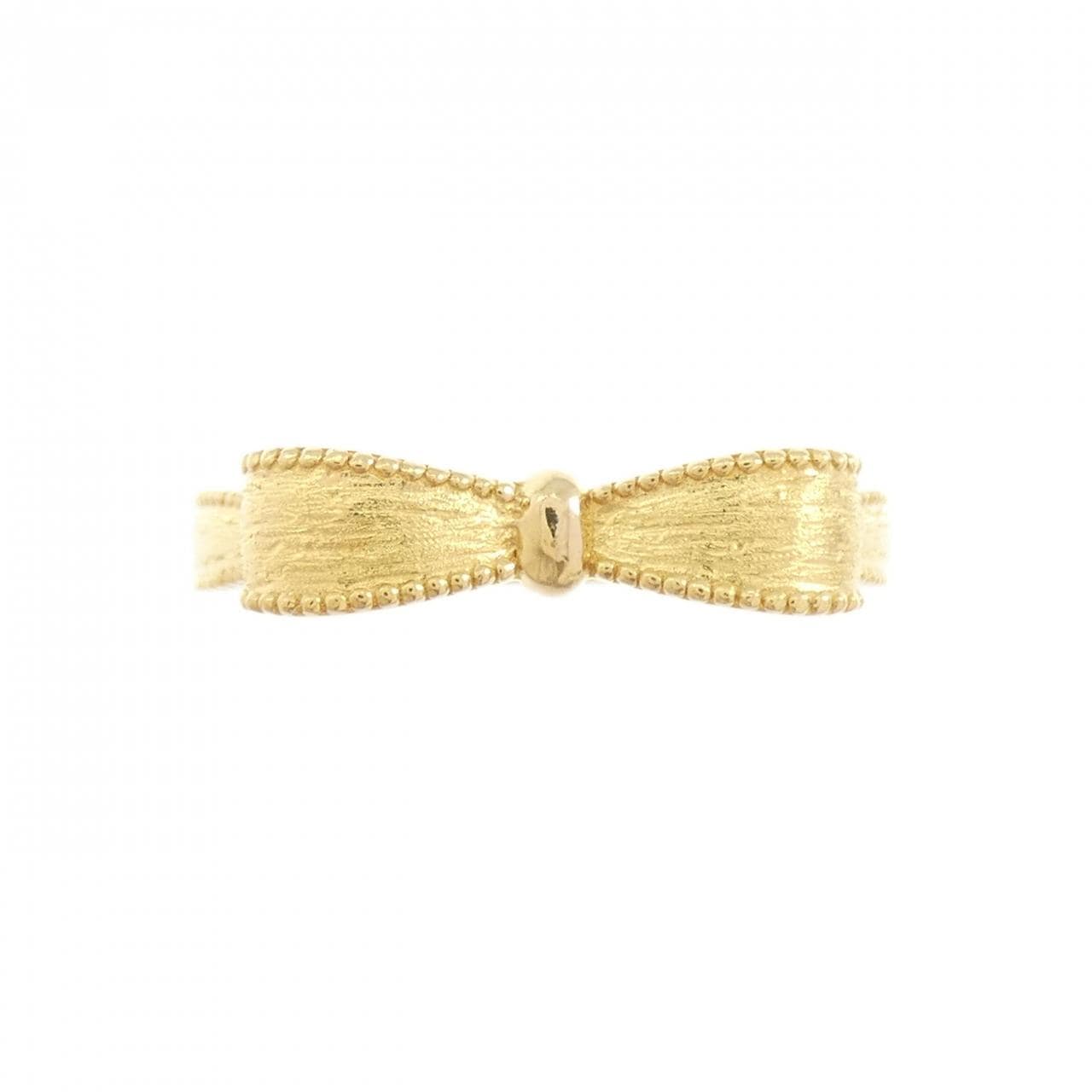 ジーエスティービー リボン リング