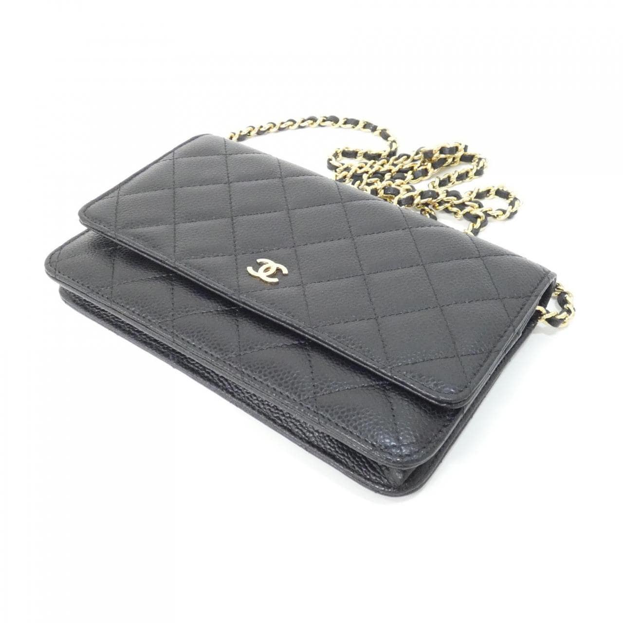 シャネル タイムレスクラシック ライン 33814 チェーンウォレット