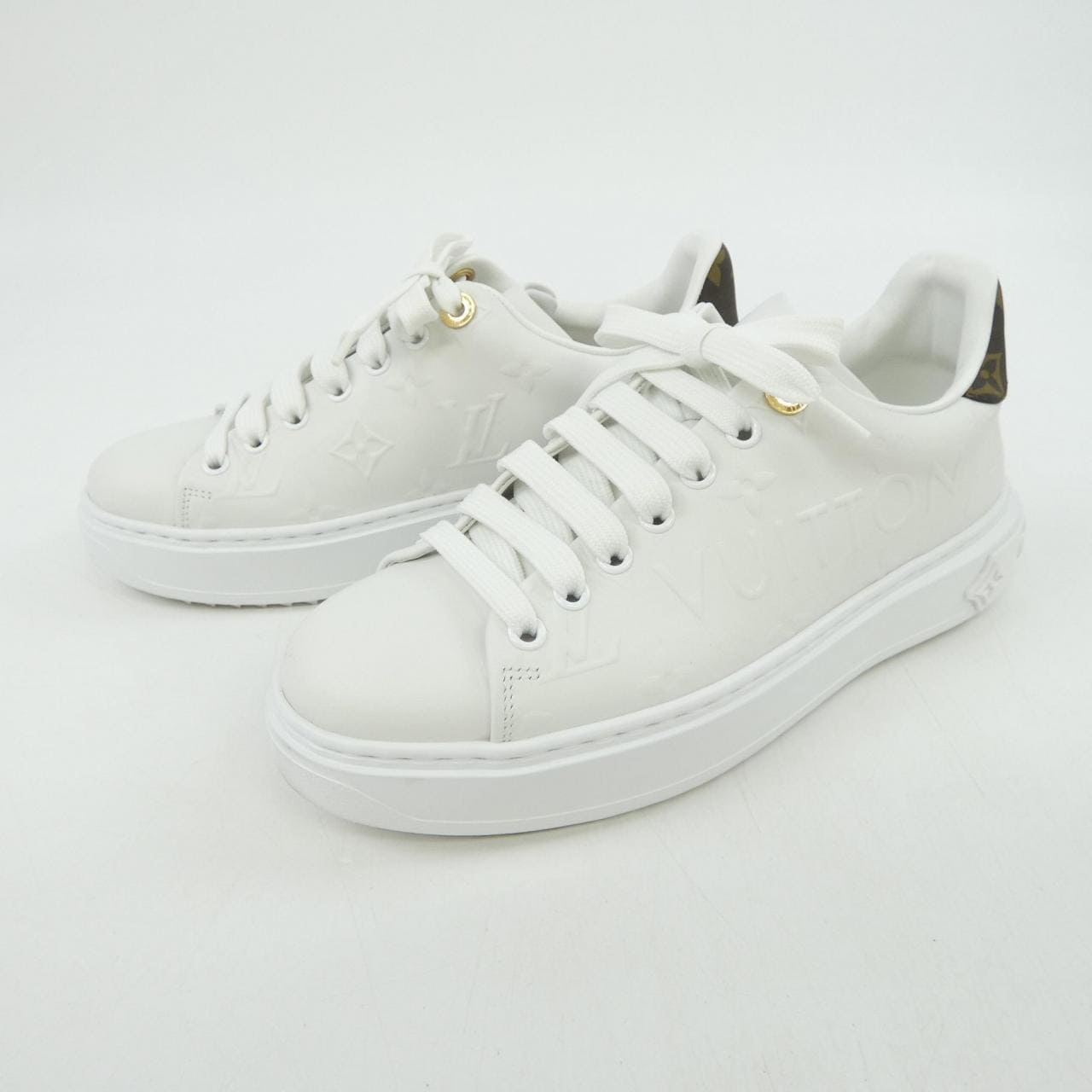 ルイヴィトン LOUIS VUITTON モノグラムナイロントリミング タイムアウトライン スニーカー