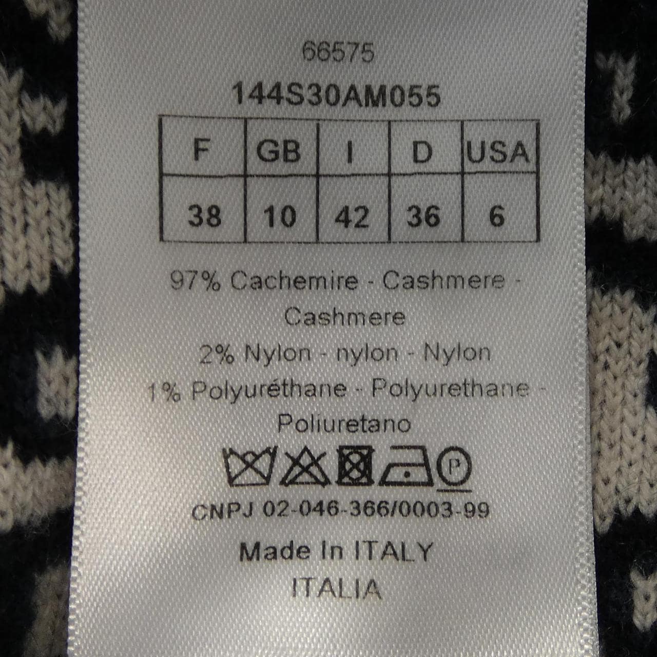 クリスチャンディオール CHRISTIAN DIOR 144S30AM055 ポンチョ