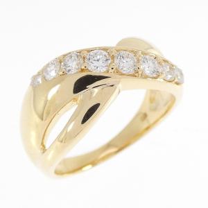 K18YG ダイヤモンド リング 0.41CT