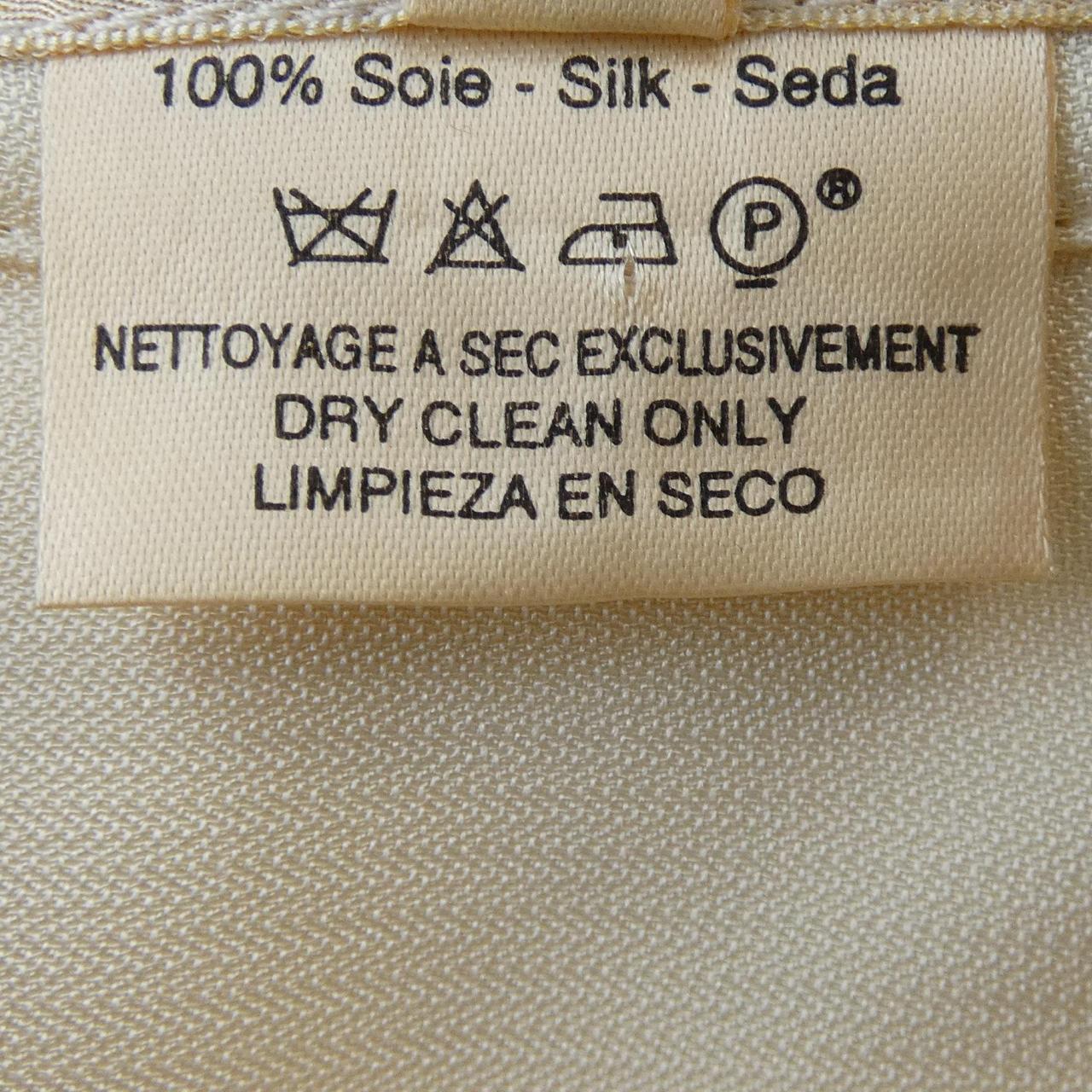 【ヴィンテージ】エルメス HERMES LA MUSIQUE DES SPHERES ツイルレーヌ. シャツ