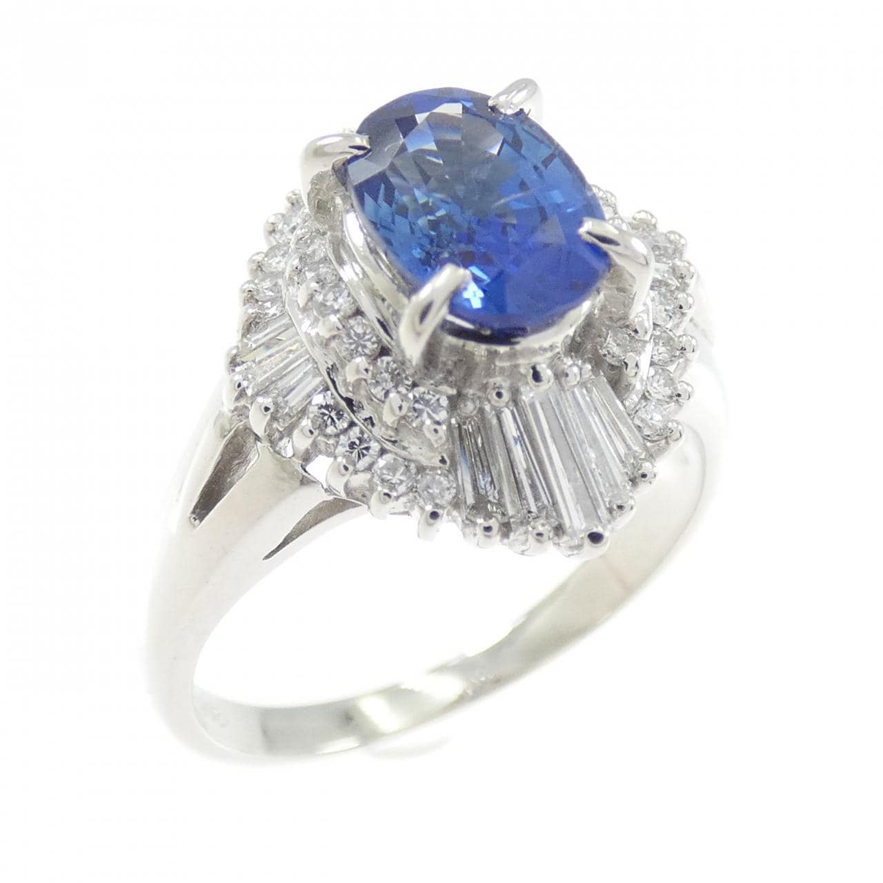 PT900 サファイヤ リング 1.47CT