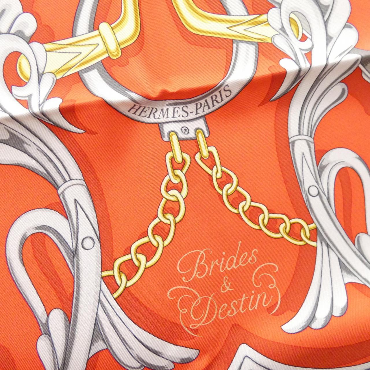 HERMES BRIDES TE DESTIN Carre 003967S 围巾