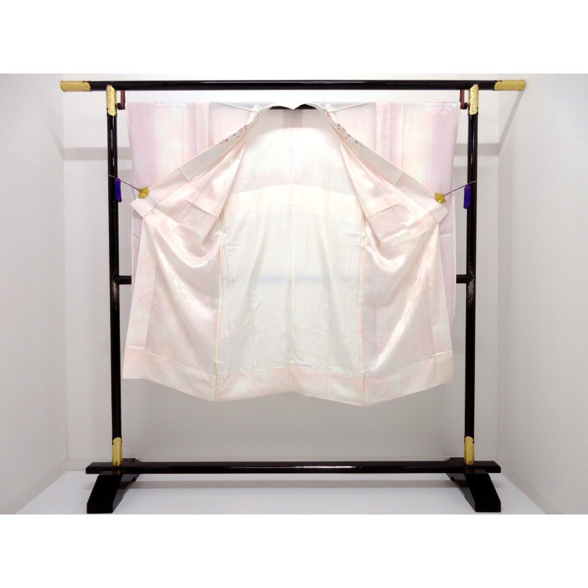 長襦袢　振袖　ボカシ染