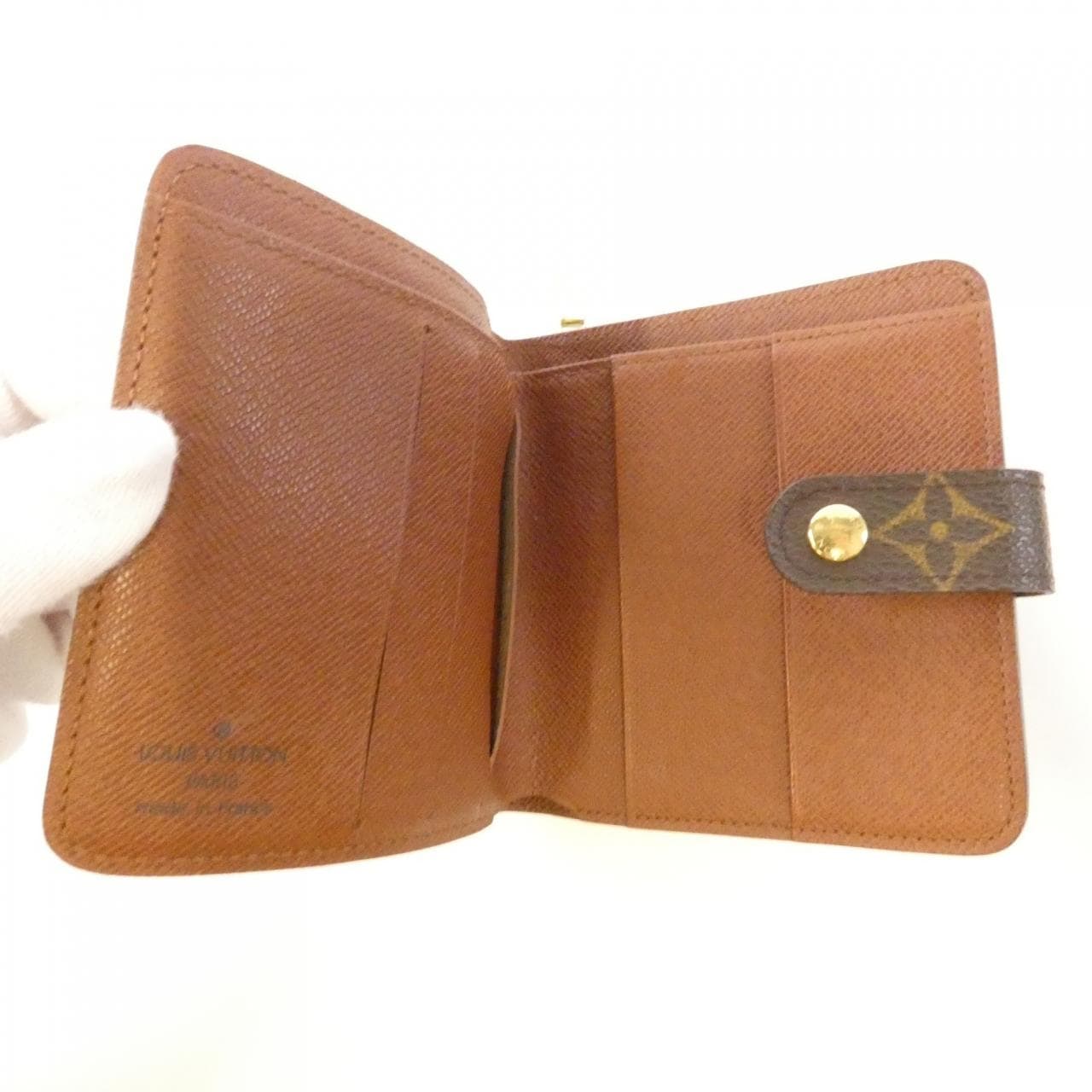 ルイヴィトン モノグラム コンパクト ジップ M61667 財布