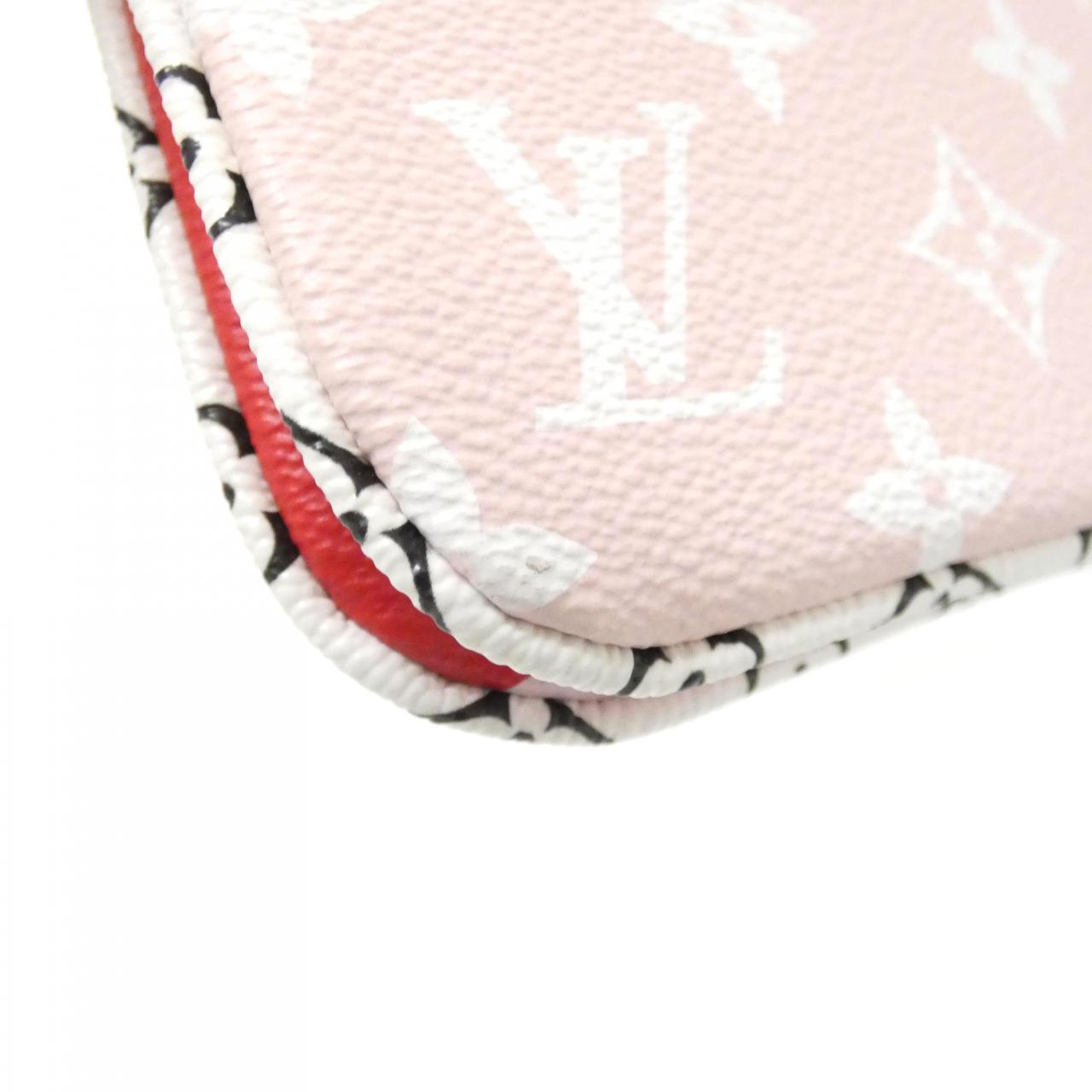 ルイヴィトン モノグラム ジャイアント ポシェット ドゥーブル ジップ M67561 ショルダーバッグ