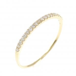 【リメイク】K18YG ダイヤモンド リング 0.10CT