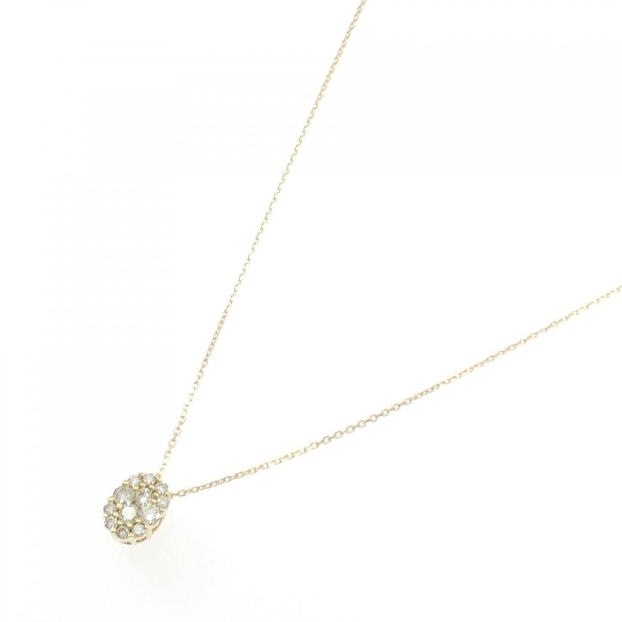 ジーエスティービー ダイヤモンド ネックレス 0.40CT