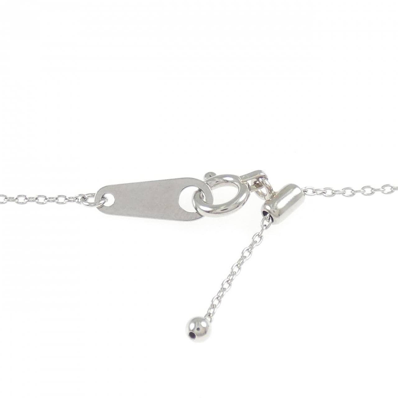 PT900/PT850 エメラルド ネックレス 0.53CT