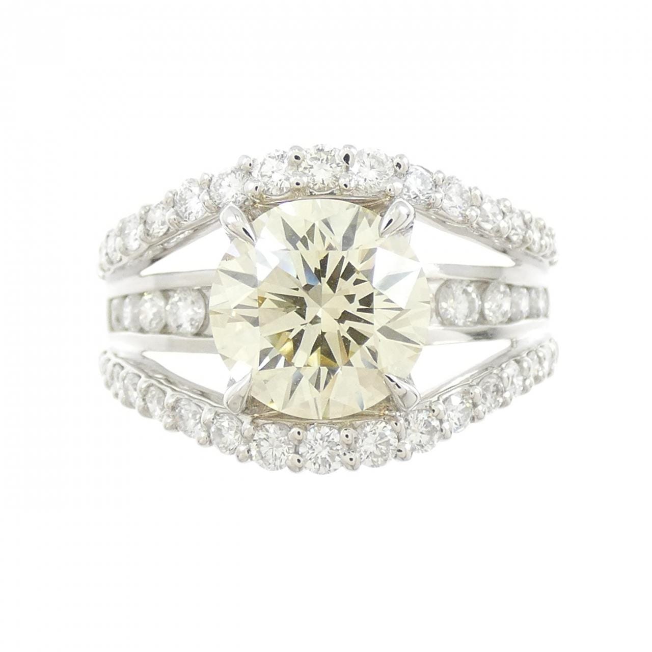 PT900 ダイヤモンド リング 2.007CT LBY VS2 VG