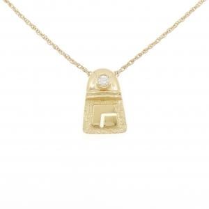 K18YG ダイヤモンド ネックレス 0.21CT