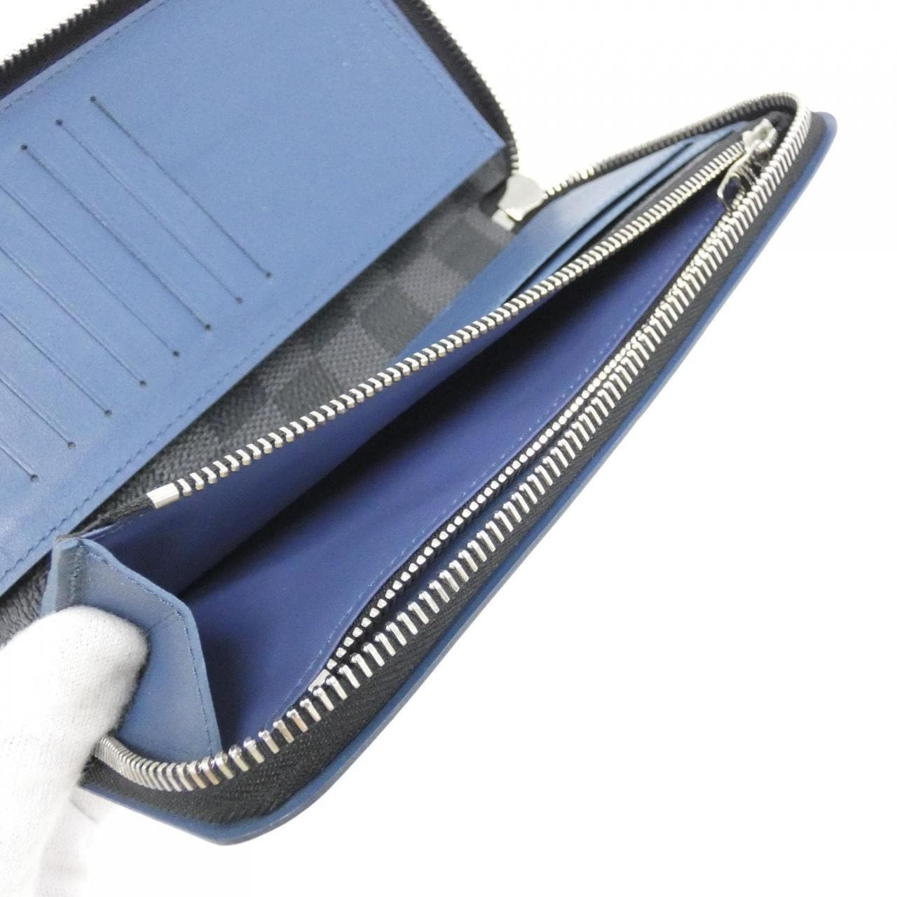 ルイヴィトン ダミエ グラフィット ジッピー ウォレット ヴェルティカル N63305 財布