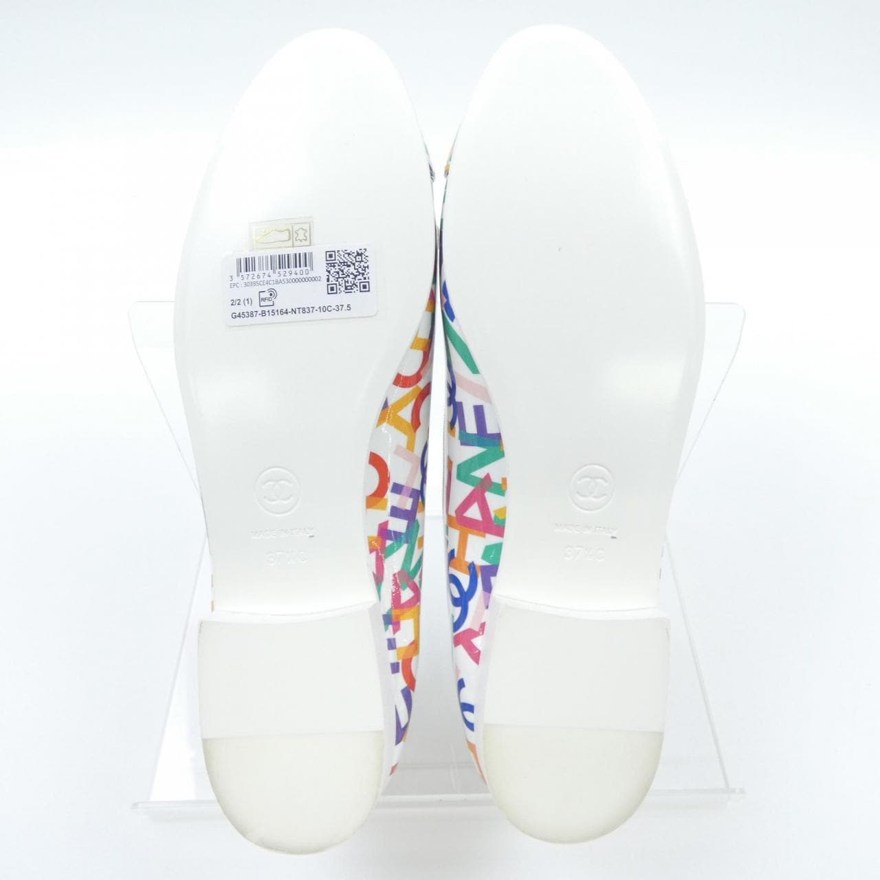 シャネル CHANEL バレリーナ BALLET FLATS G45387B15164 フラットシューズ