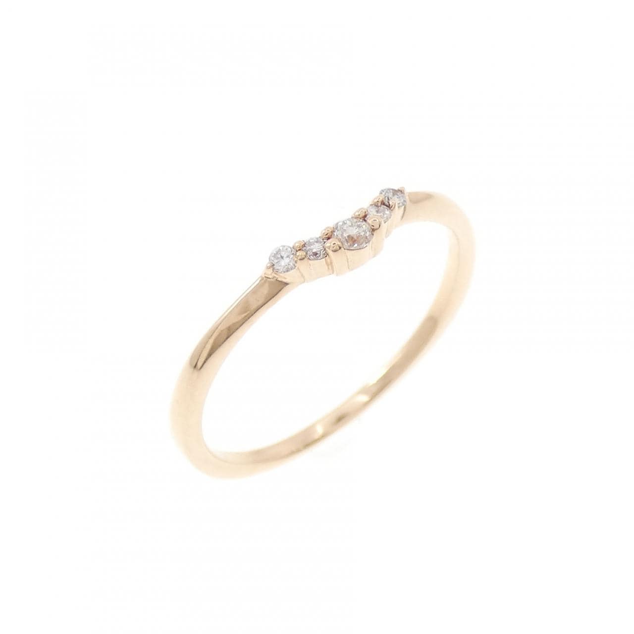 エテ ダイヤモンド ピンキーリング 0.03CT