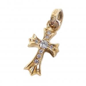 クロムハーツ CHROME HEARTS CH CROSS BABY FAT PAVE DMND 202033722GLDXXX036 ペンダント