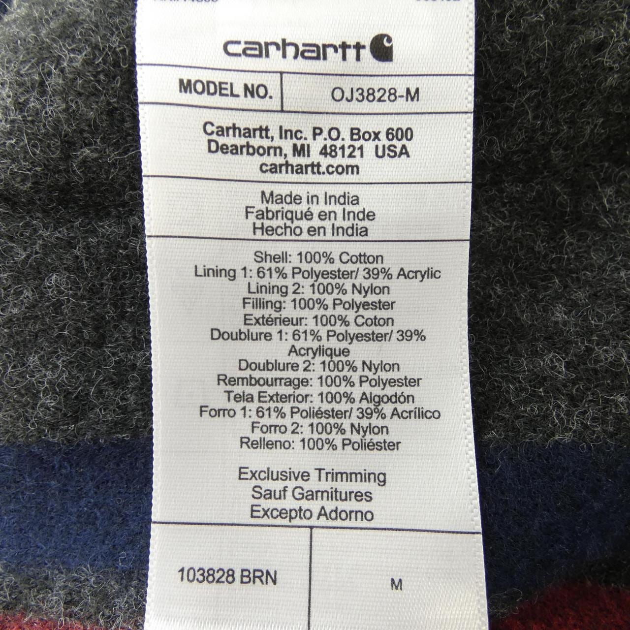 カーハート CARHARTT ブルゾン