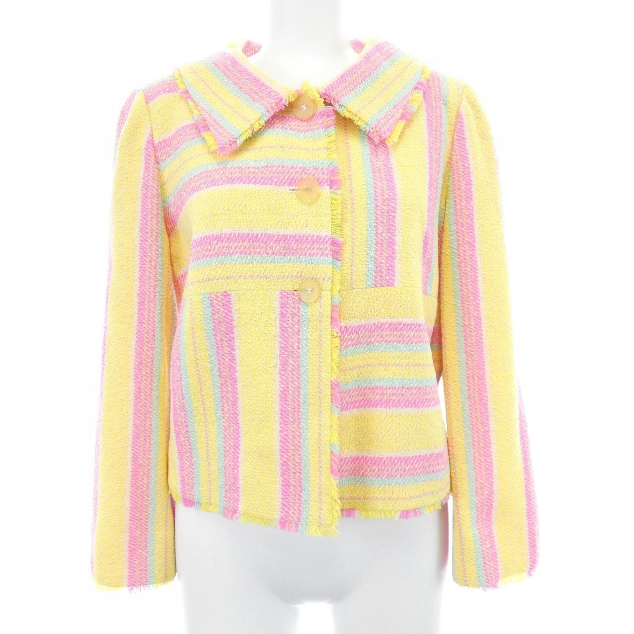 【ヴィンテージ】シャネル CHANEL IDENTIFICATION P14745V08232 00C ジャケット