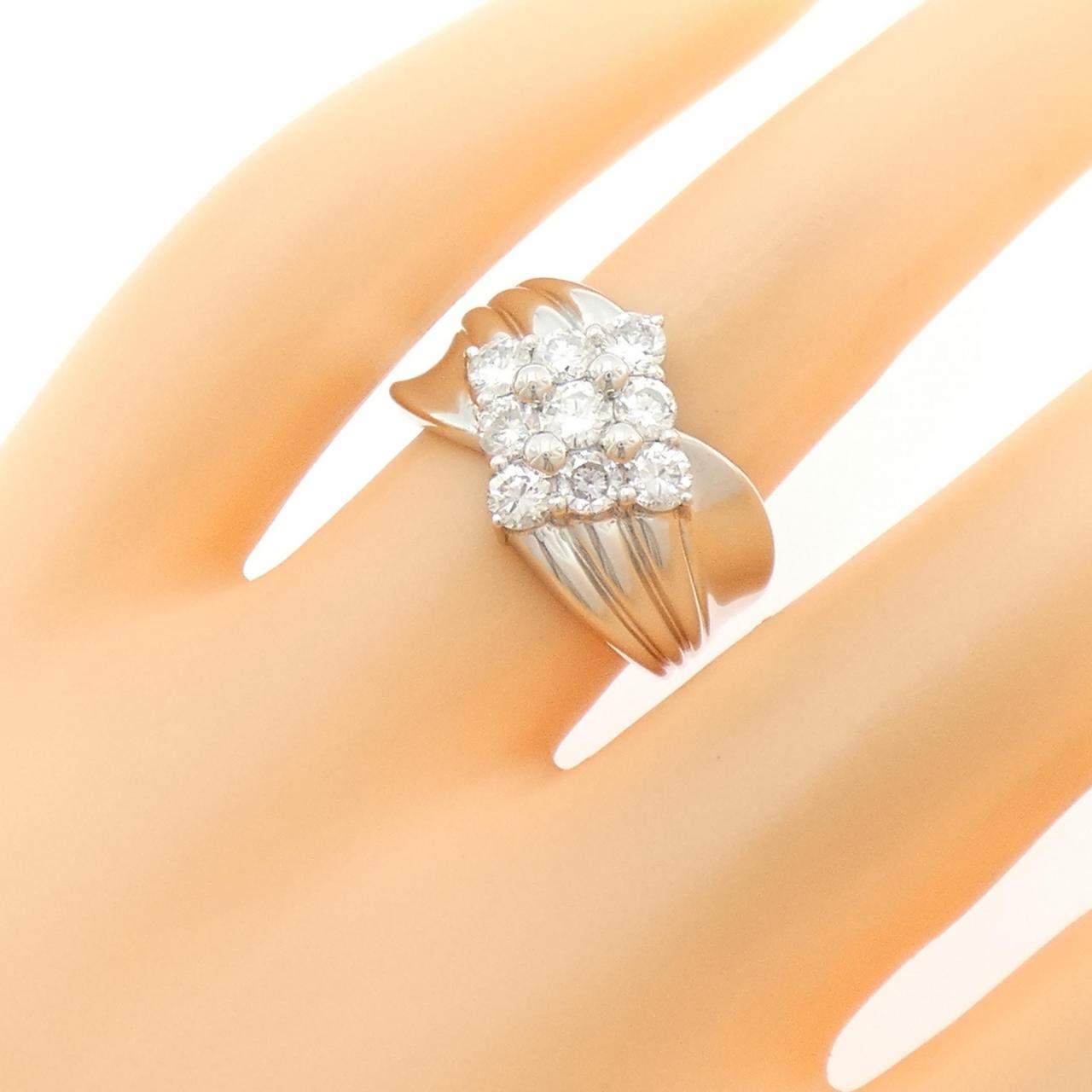 PT900 ダイヤモンド リング 1.00CT