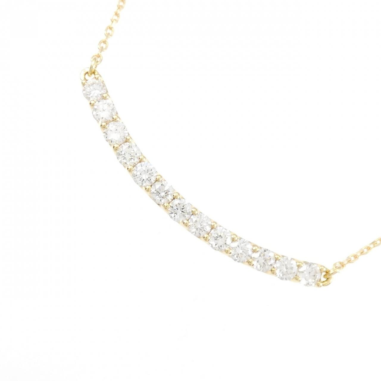 [新品] K18YG钻石项链 0.505CT