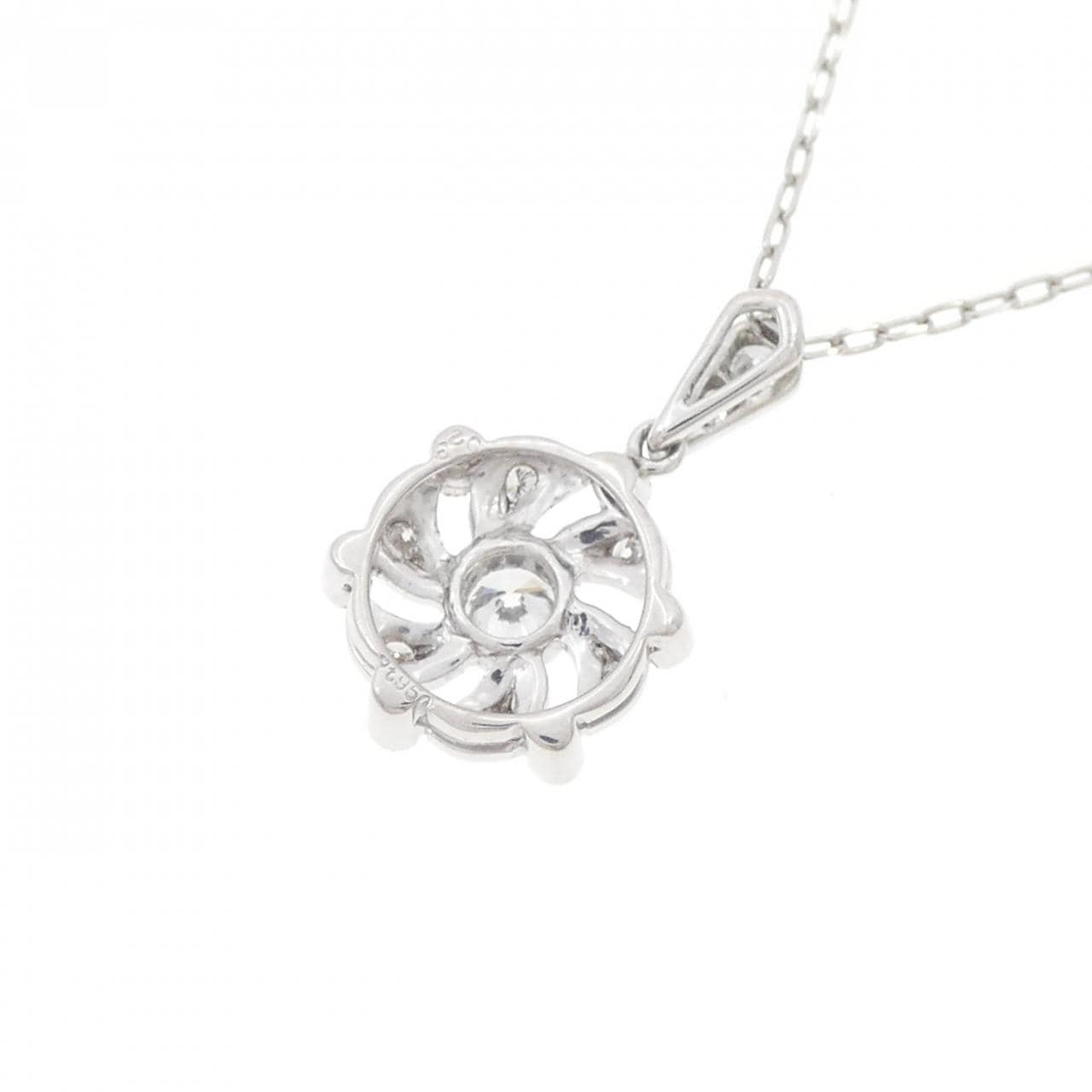 PT950/PT850 Diamond Necklace 0.23CT