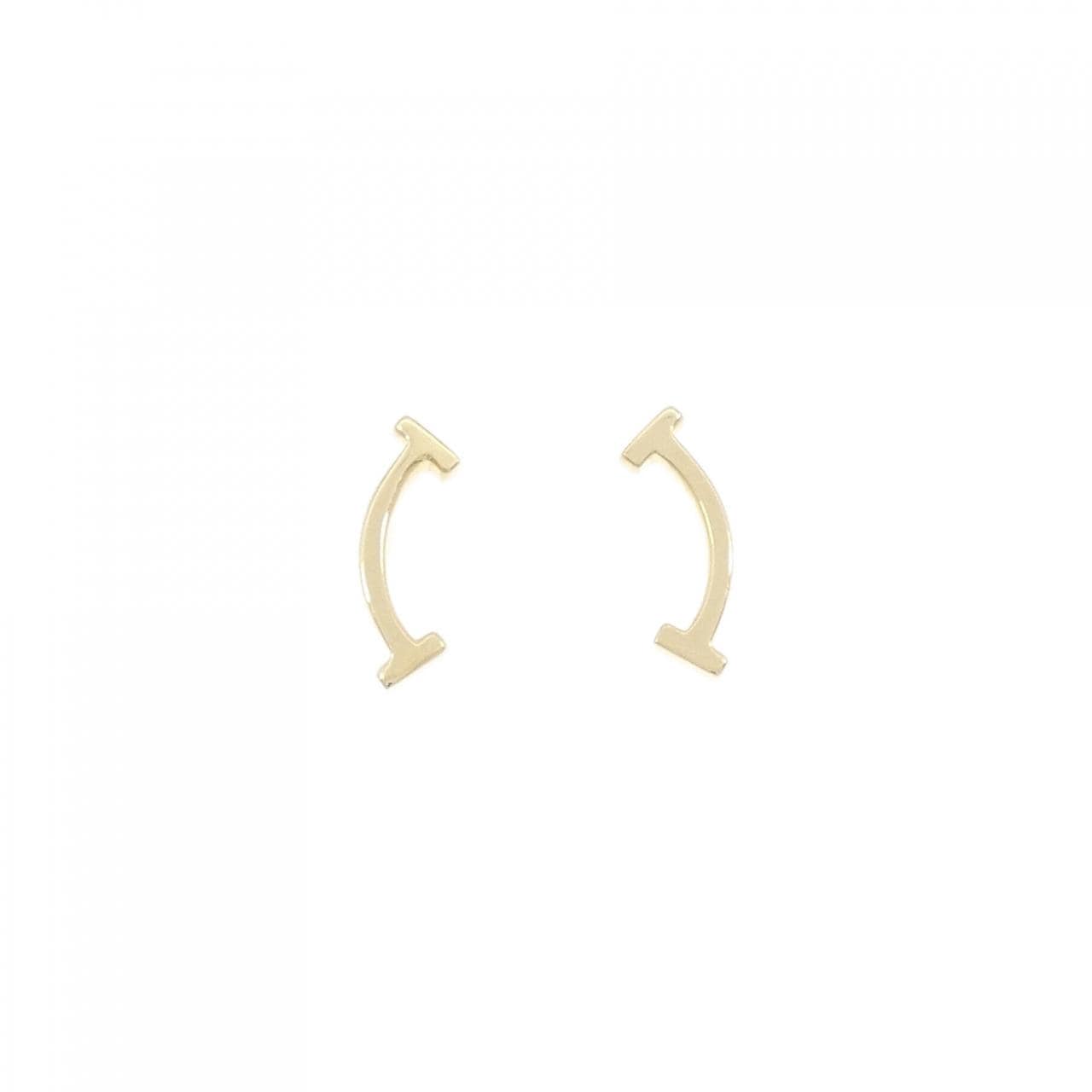 ティファニー Tスマイル ピアス