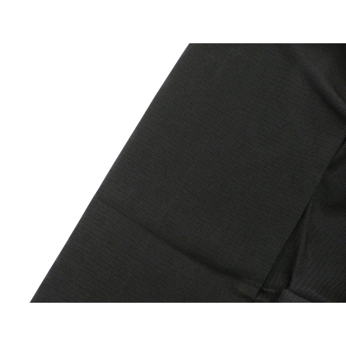 単衣　駒絽訪問着　友禅加工