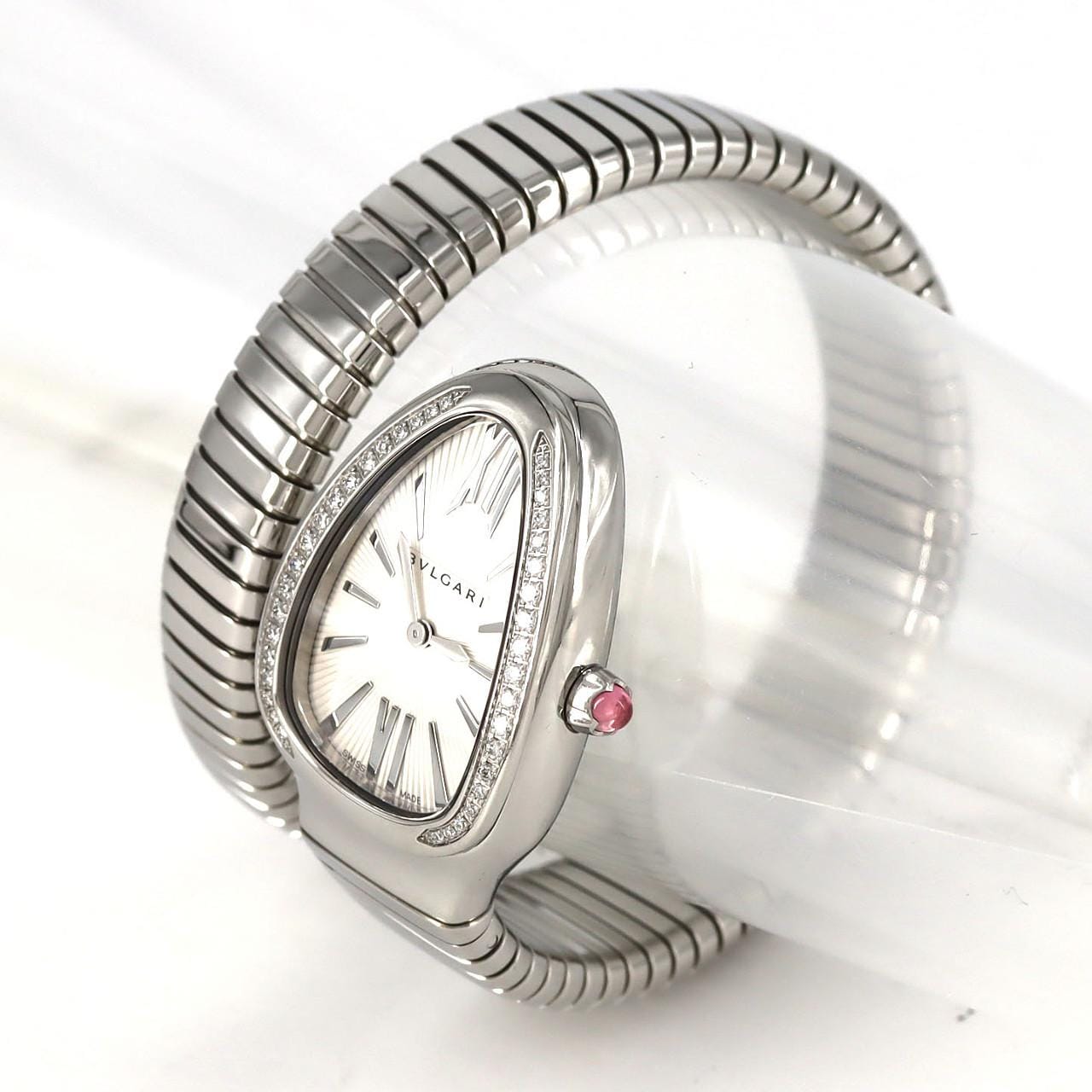 ブルガリ セルペンティトゥボガス/D Sサイズ SP35S/SP35C6SDS.1T SS クォーツ