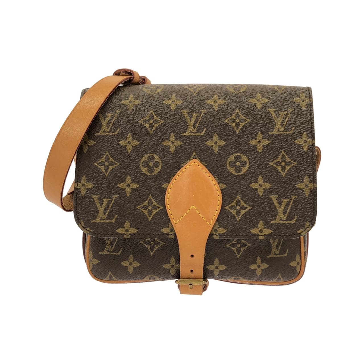 【ヴィンテージ】ルイヴィトン モノグラム カルトシエール 22cm M51253 ショルダーバッグ