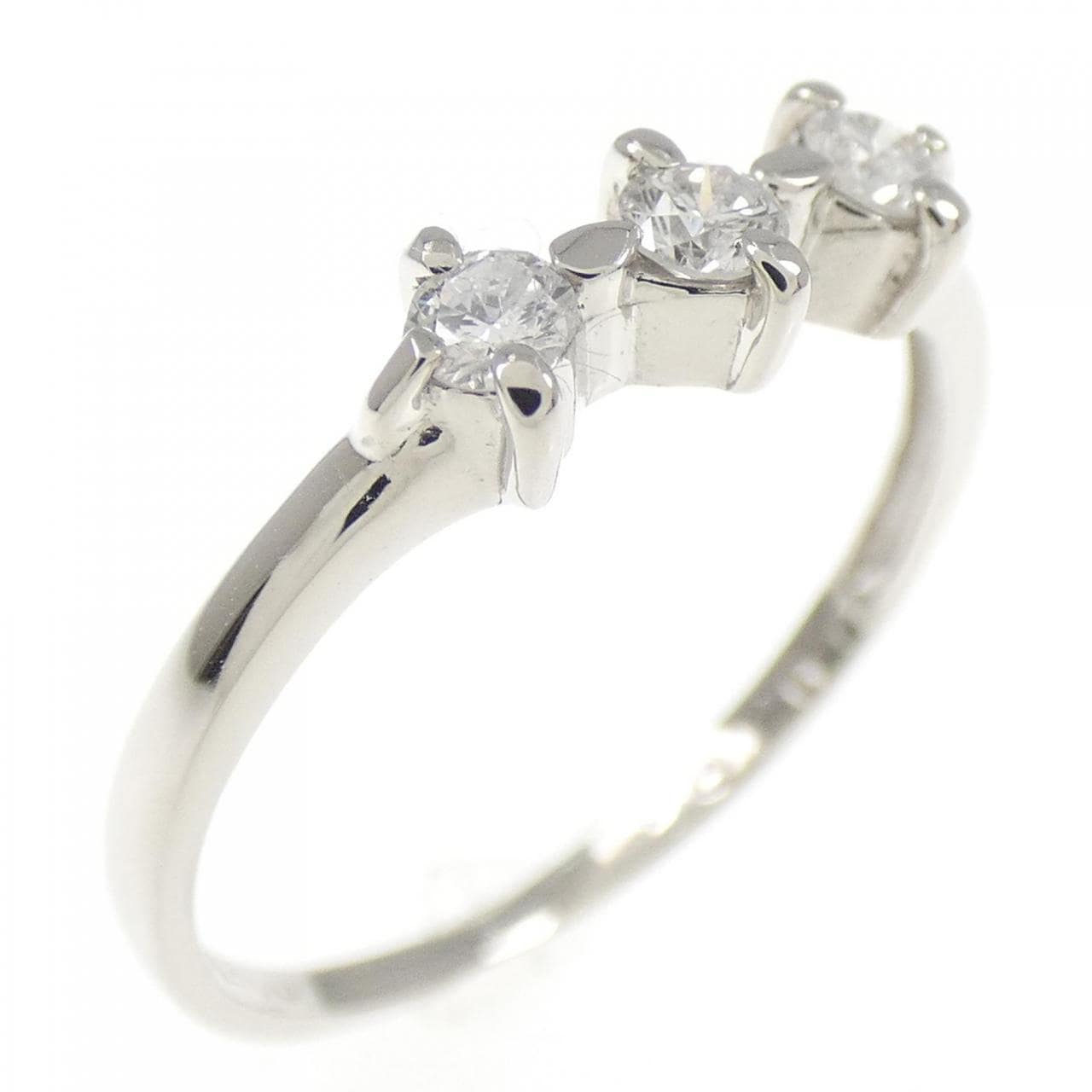 PT900 ダイヤモンド リング 0.153CT