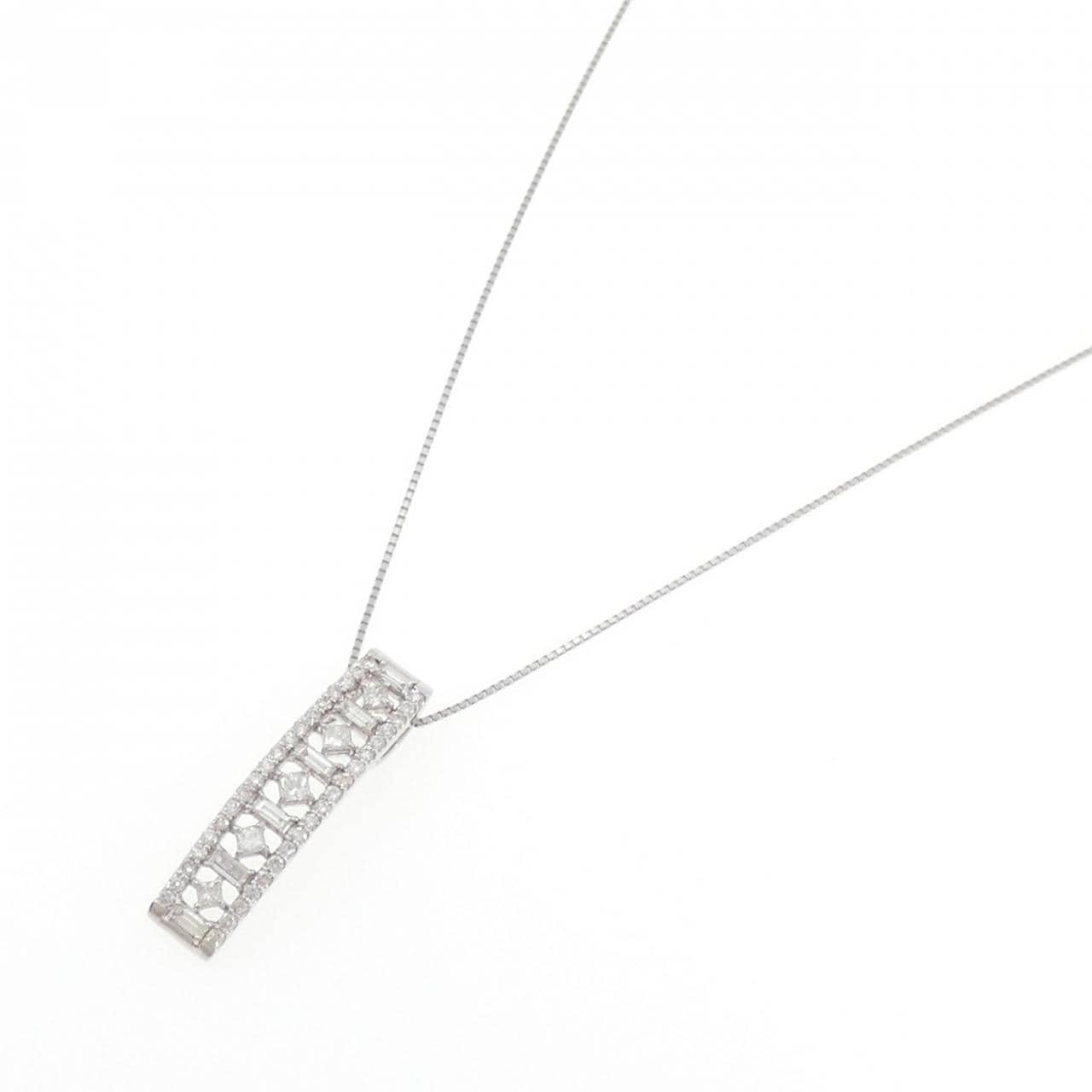 PT900/PT850 ダイヤモンド ネックレス 0.80CT