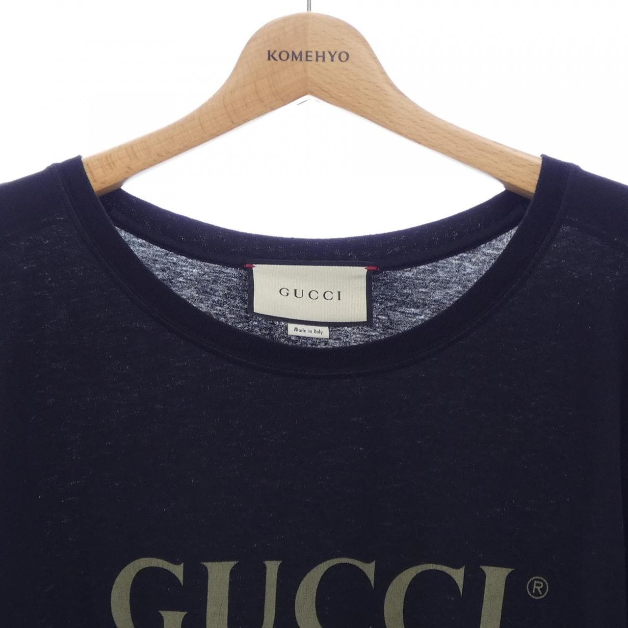 グッチ GUCCI GUCCIロゴウォッシュドオーバーサイズTシャツ 440103-X3F05 Tシャツ