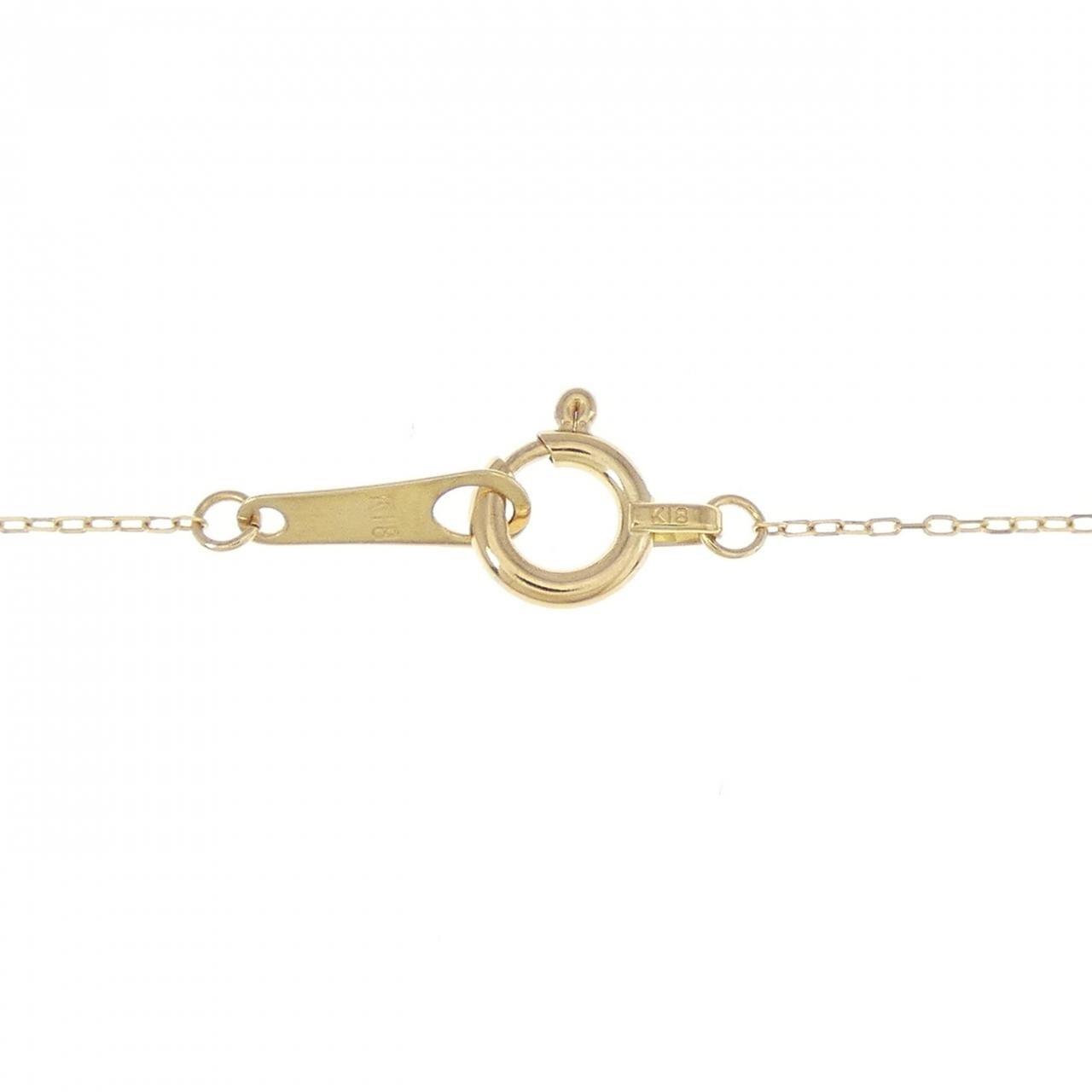 K18YG ダイヤモンド ネックレス 0.10CT