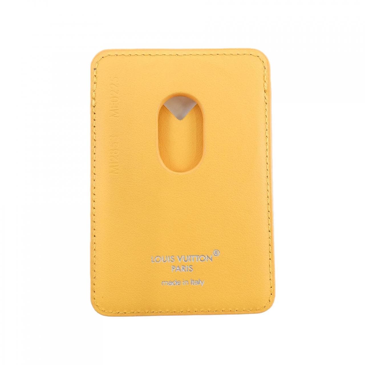 LOUIS VUITTON Monogram Macassar Porte Carte 磁铁 M12853