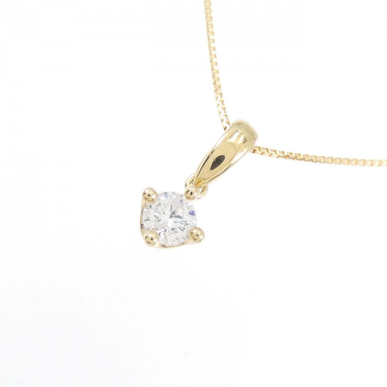 K18YG ダイヤモンド ネックレス 0.190CT