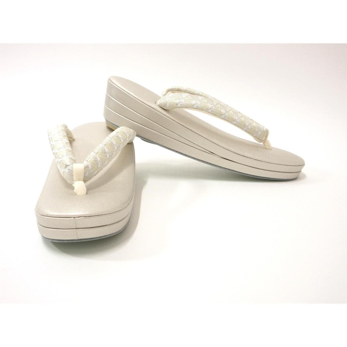 【新品】女草履　白梅