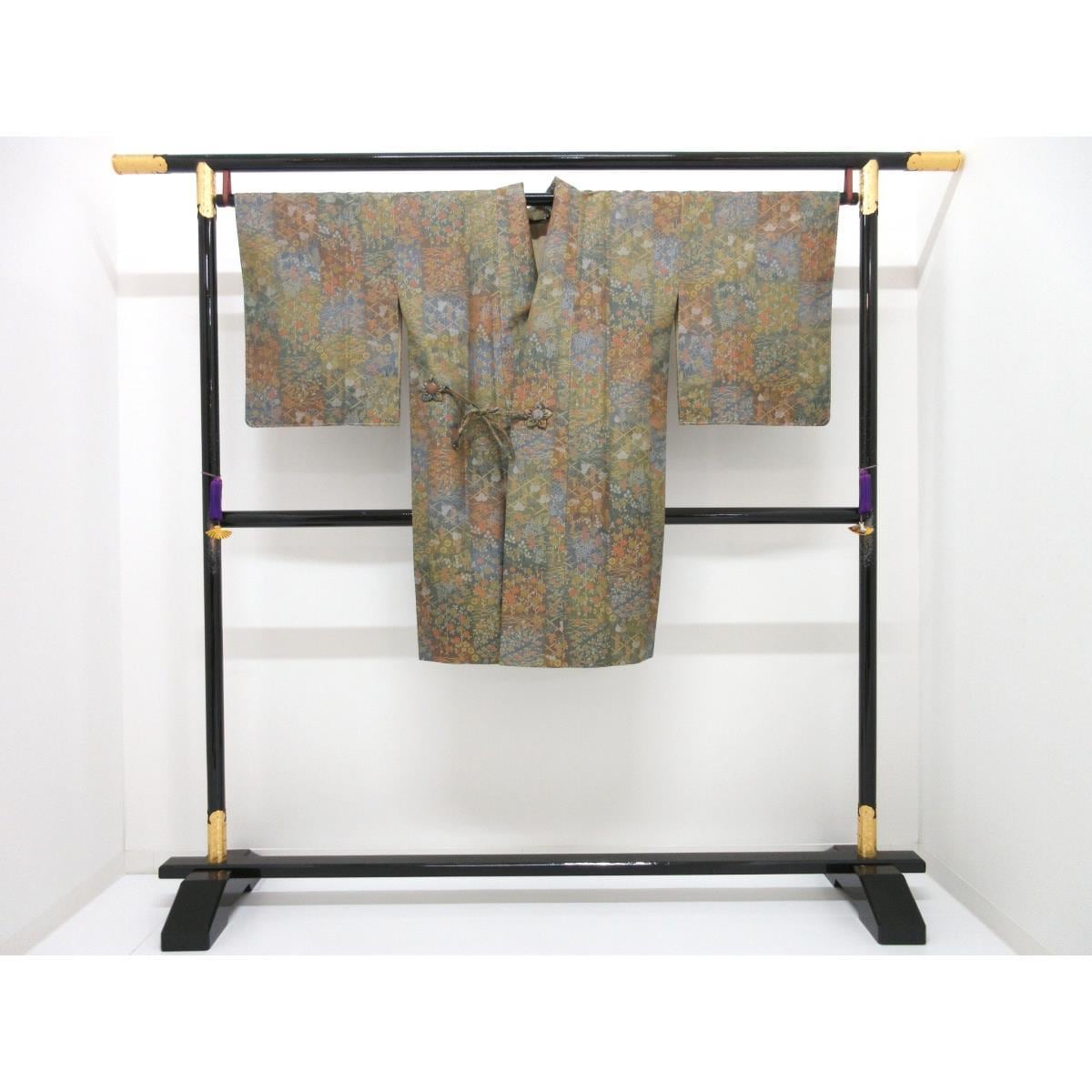 【未使用品】お洒落コート　能衣装　セミロング