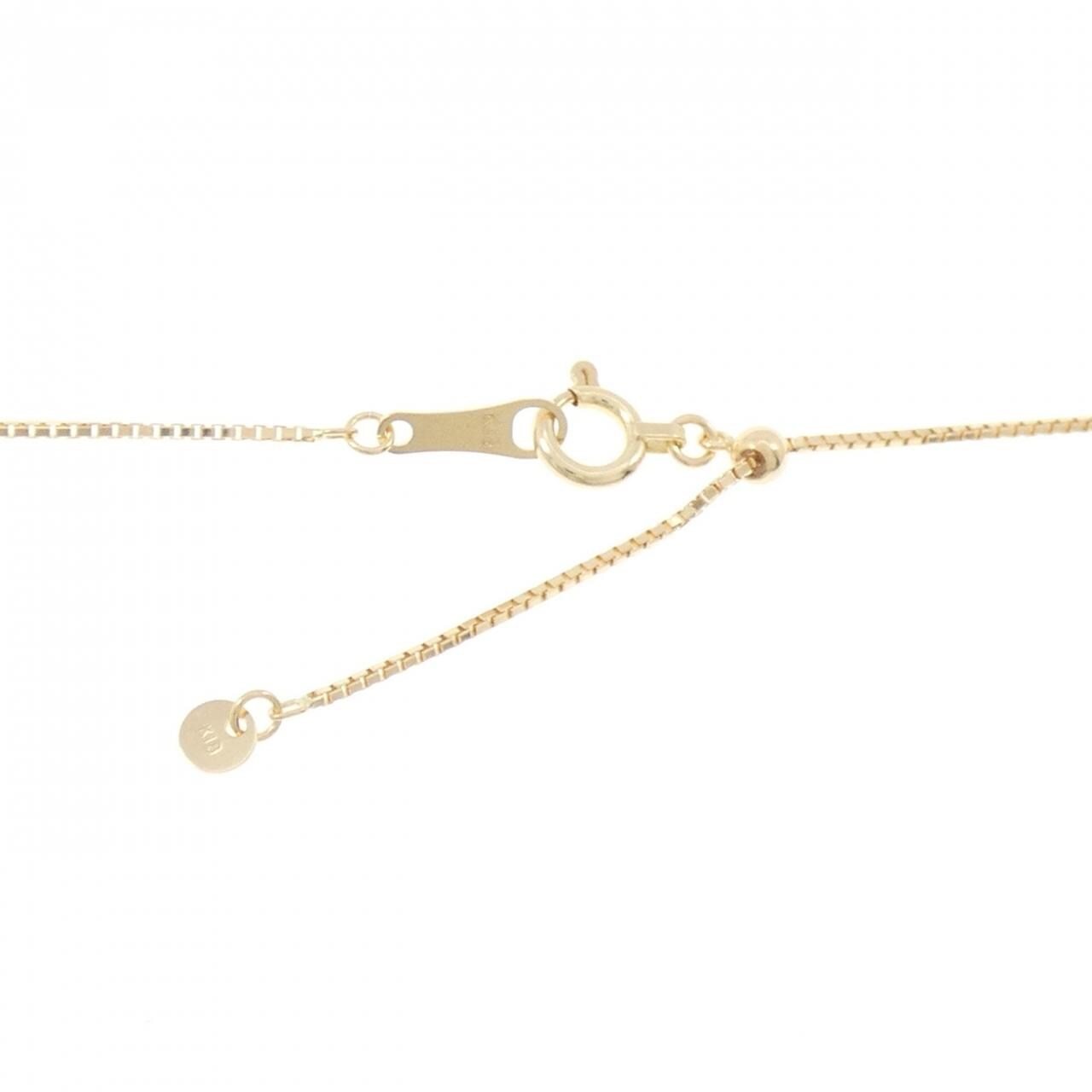 K18YG ダイヤモンド ネックレス 0.10CT