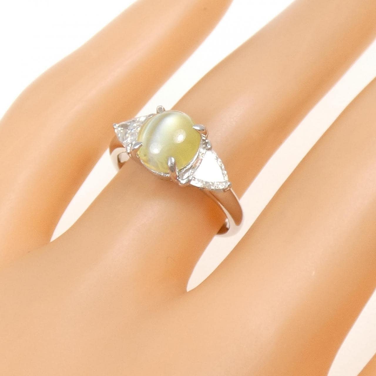 PT900 クリソベリルキャッツ リング 2.61CT