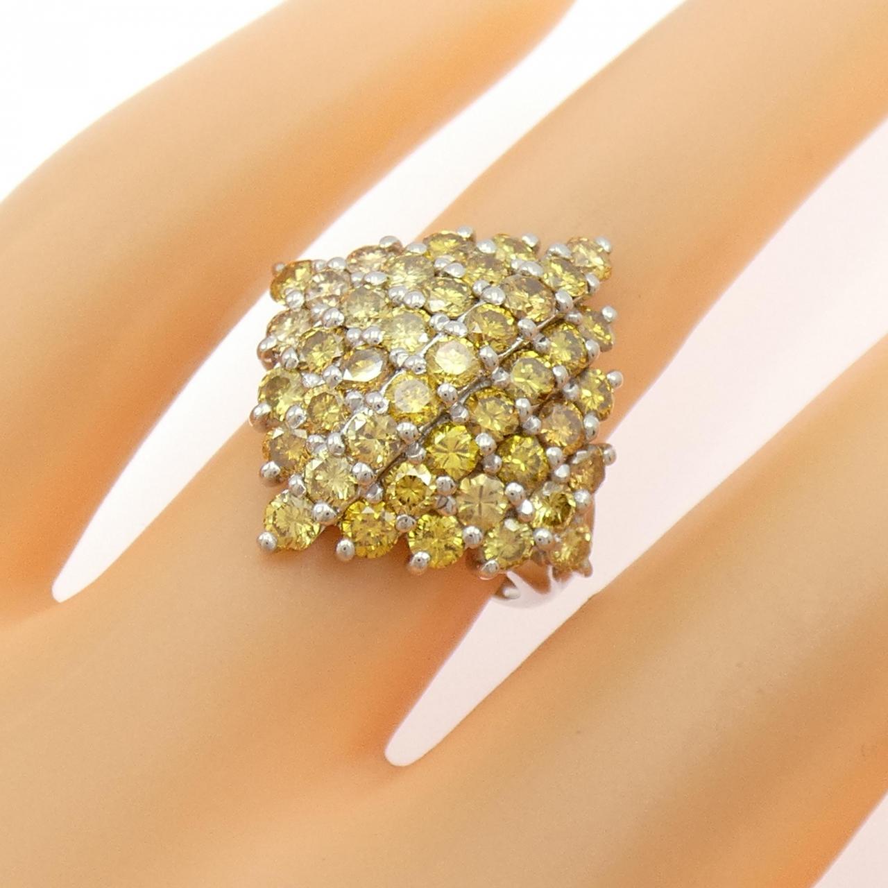 PT900 ダイヤモンド リング 2.73CT