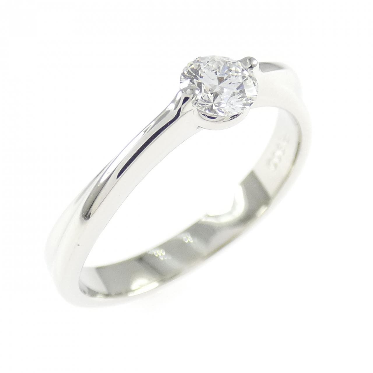 PT900 ソリティア ダイヤモンド リング 0.257CT