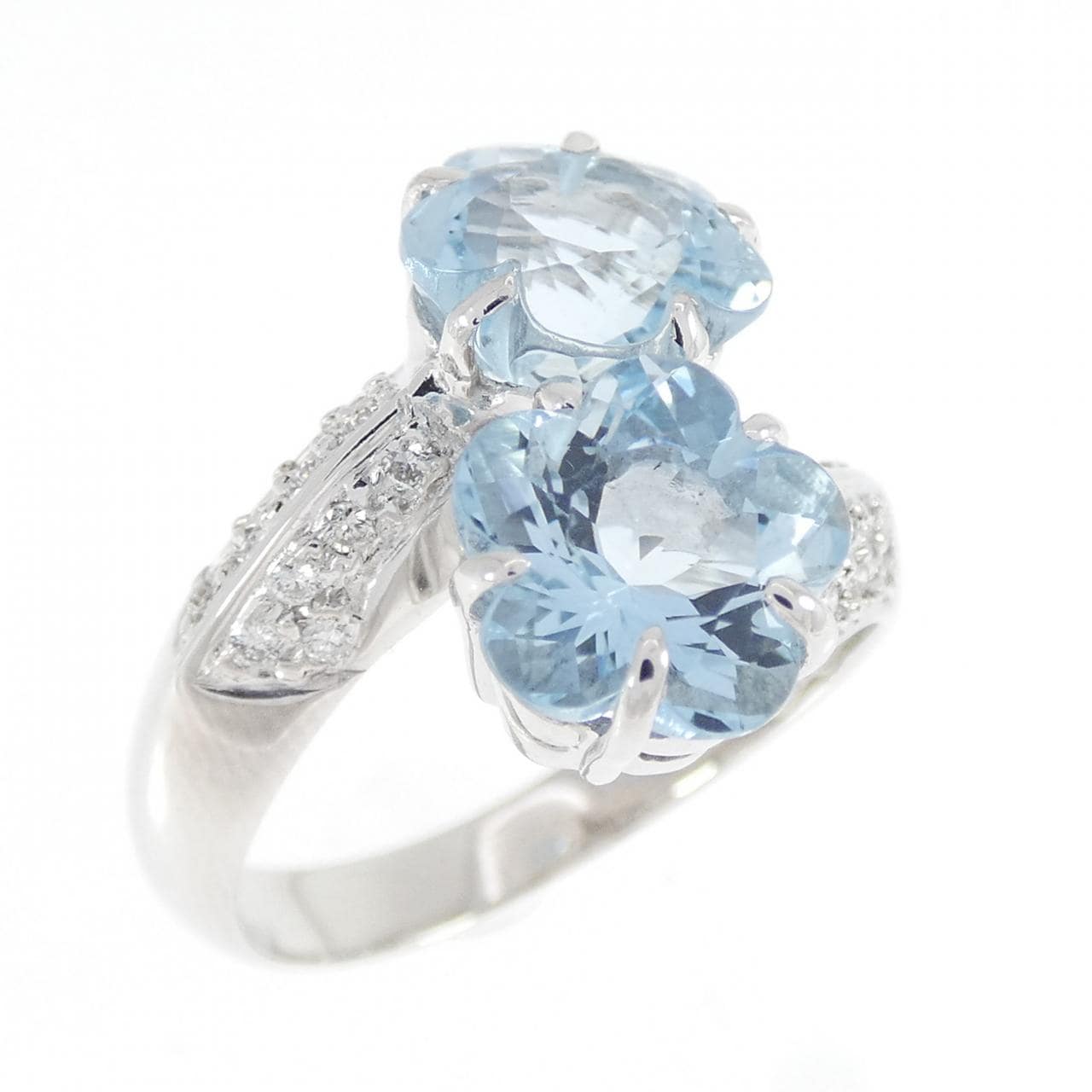 ポンテヴェキオ アクアマリン リング 3.19CT