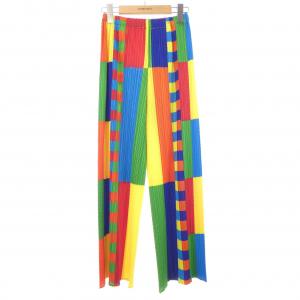 【ヴィンテージ】プリーツプリーズ PLEATS PLEASE 2001 マルチカラー PP14-JF350 パンツ